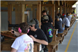 Group of women and shooting range