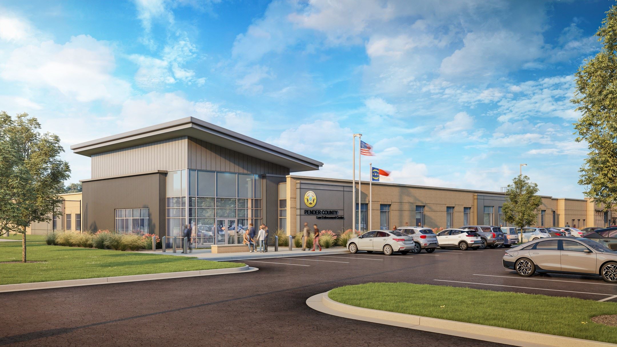 The Law Enforcement Center rendering