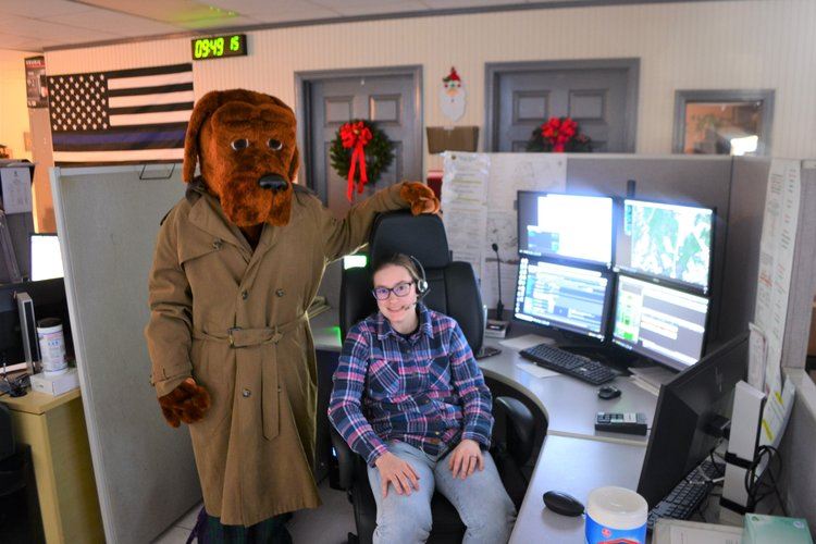 Scruff McGruff in Office