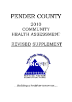 2010 Community Health Assessment Supplement