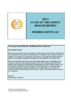 2013 State of the County Health Report